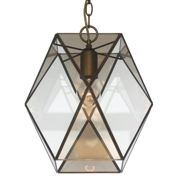 Подвесной светильник Rombius Pendant I brandy glass