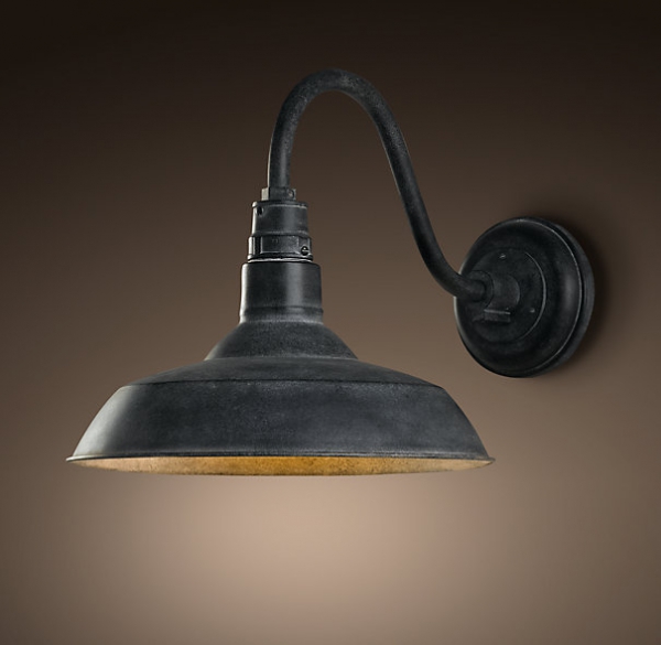 Бра Vintage Barn Sconce Old Grey