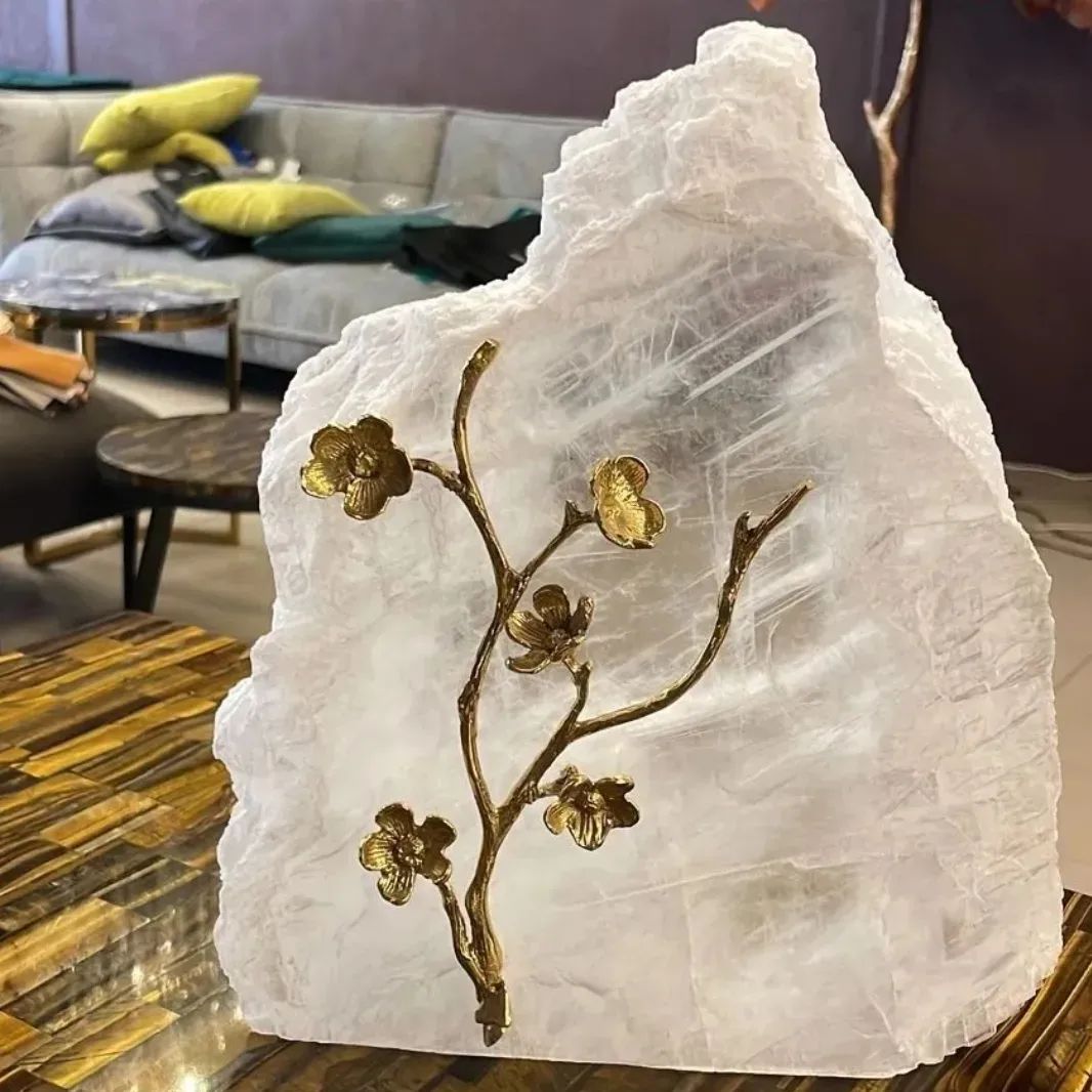 Статуэтка Кварц с веточкой