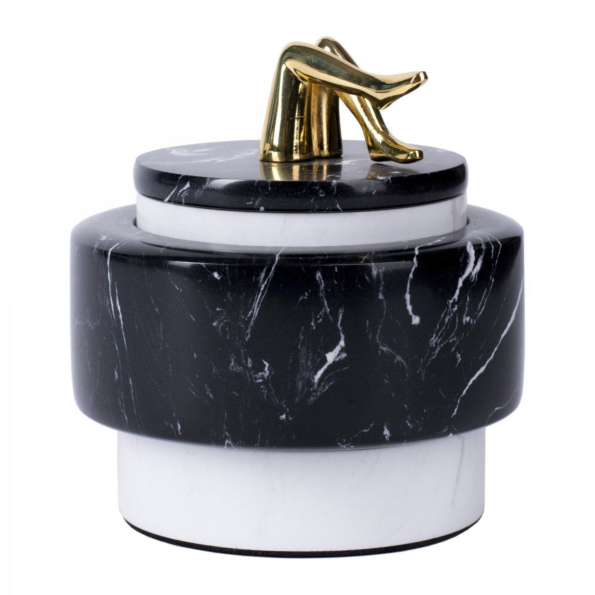 Шкатулка Kelly Wearstler SMALL MELANGE JAR designed by Kelly Wearstler