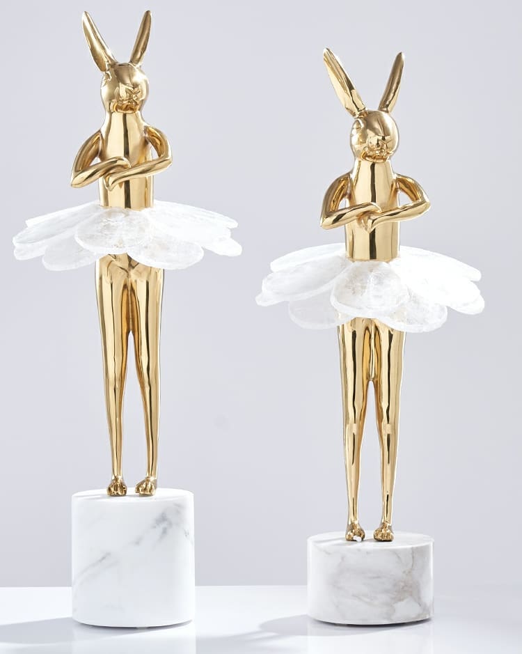 Статуэтка Bunny Ballerina White