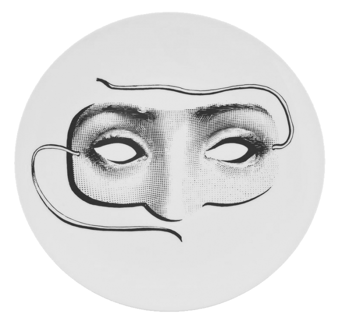 Декоративная тарелка Fornasetti 060 designed by Piero Fornasetti