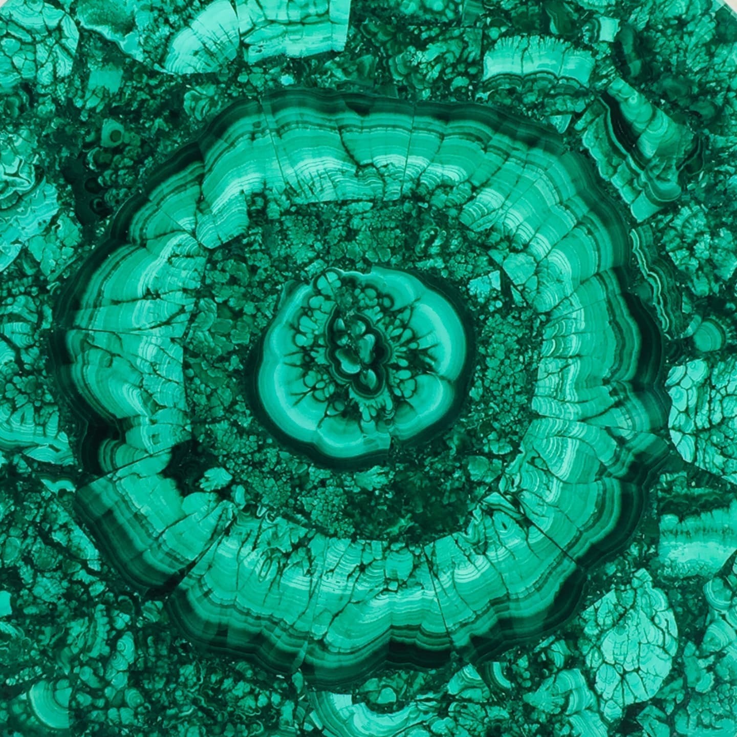 Слэб из малахита