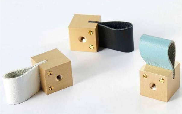 Мебельная ручка HOME DECO Leather Pulls QS-HK0042