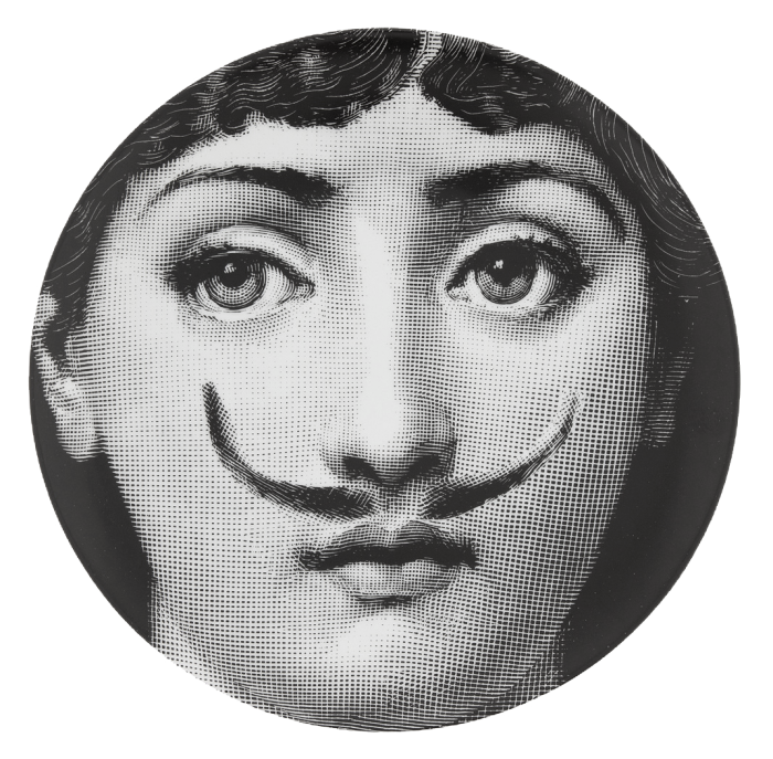 Декоративная тарелка Fornasetti 021 designed by Piero Fornasetti