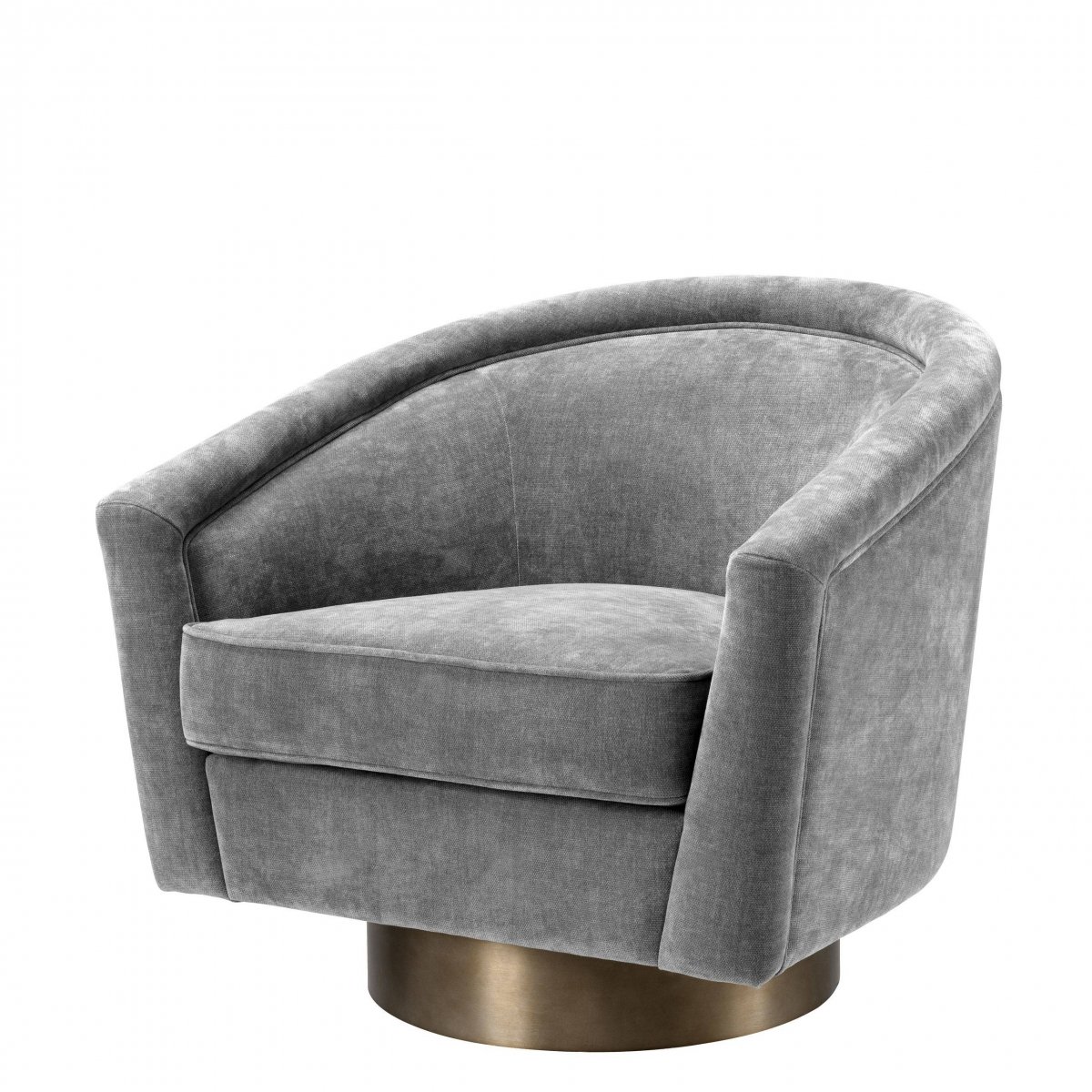 Кресло Eichholtz Swivel Chair Catene Grey