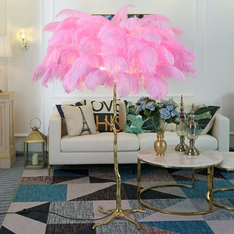 Торшер FEATHER PINK