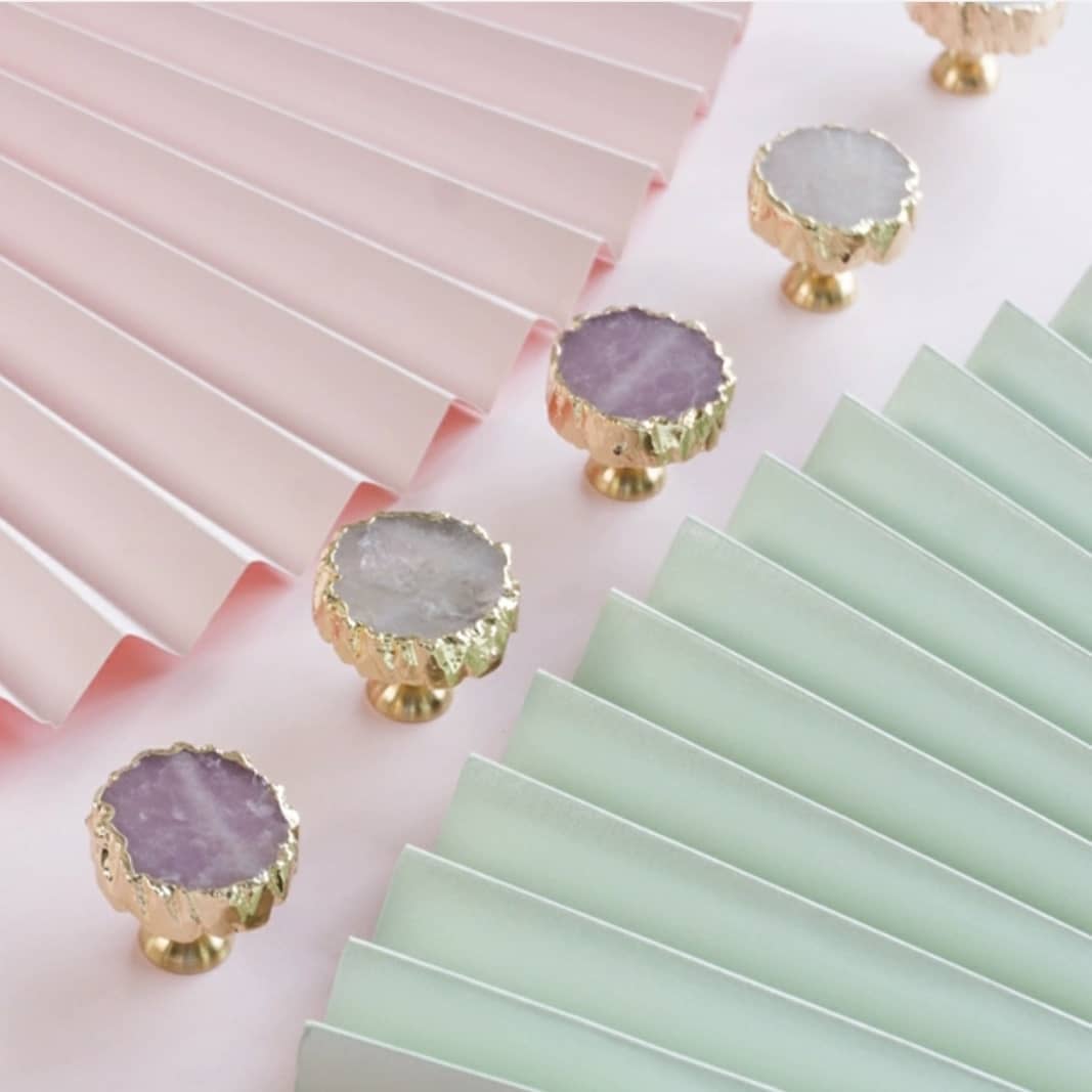 Мебельная ручка HOME DECO Crystal QS-HK0102b