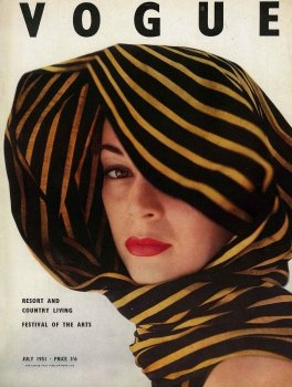 Постер Vogue Cover 1951 July