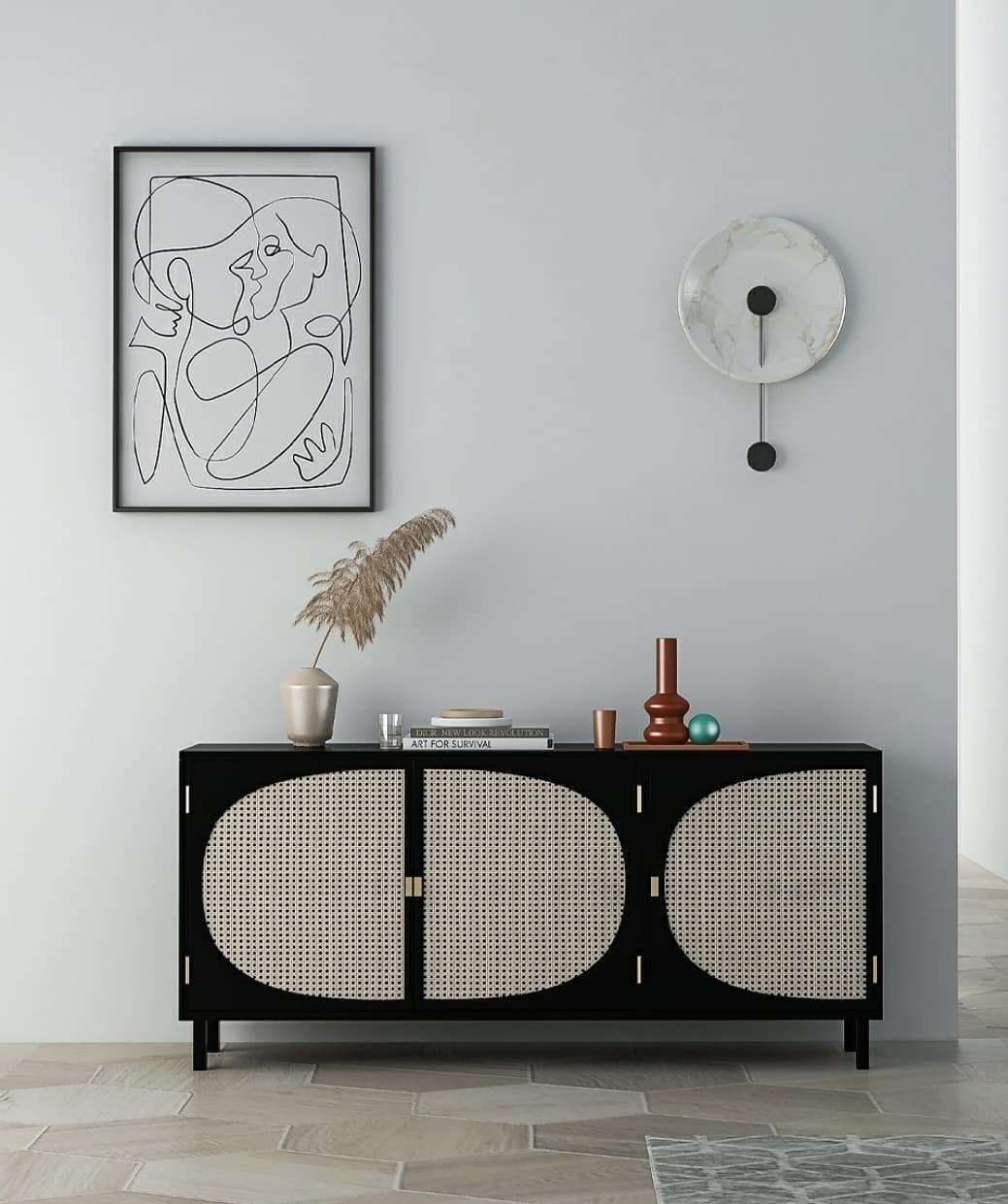 Тумба Woven Cane