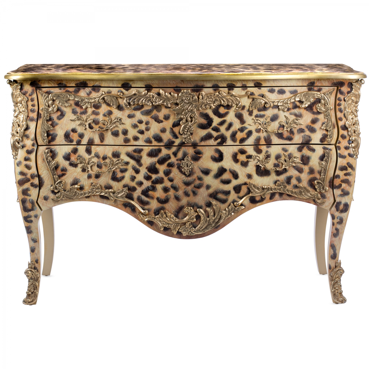 Комод Ref 573 Commode L. XV Leopard