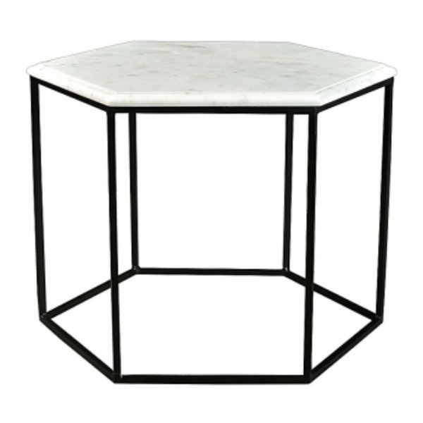 Кофейный столик Hexagon White Marble