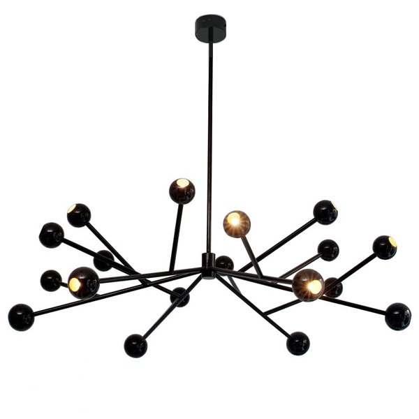 Люстра Last Night black  designed by Damien Langlois-Meurinne