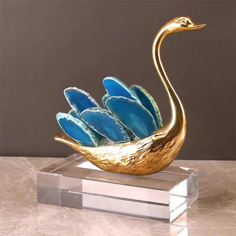 Статуэтка Лебедь Blue Swan