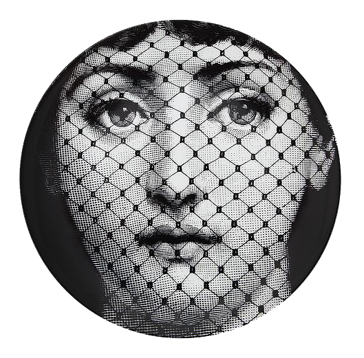Декоративная тарелка Fornasetti 078 designed by Piero Fornasetti