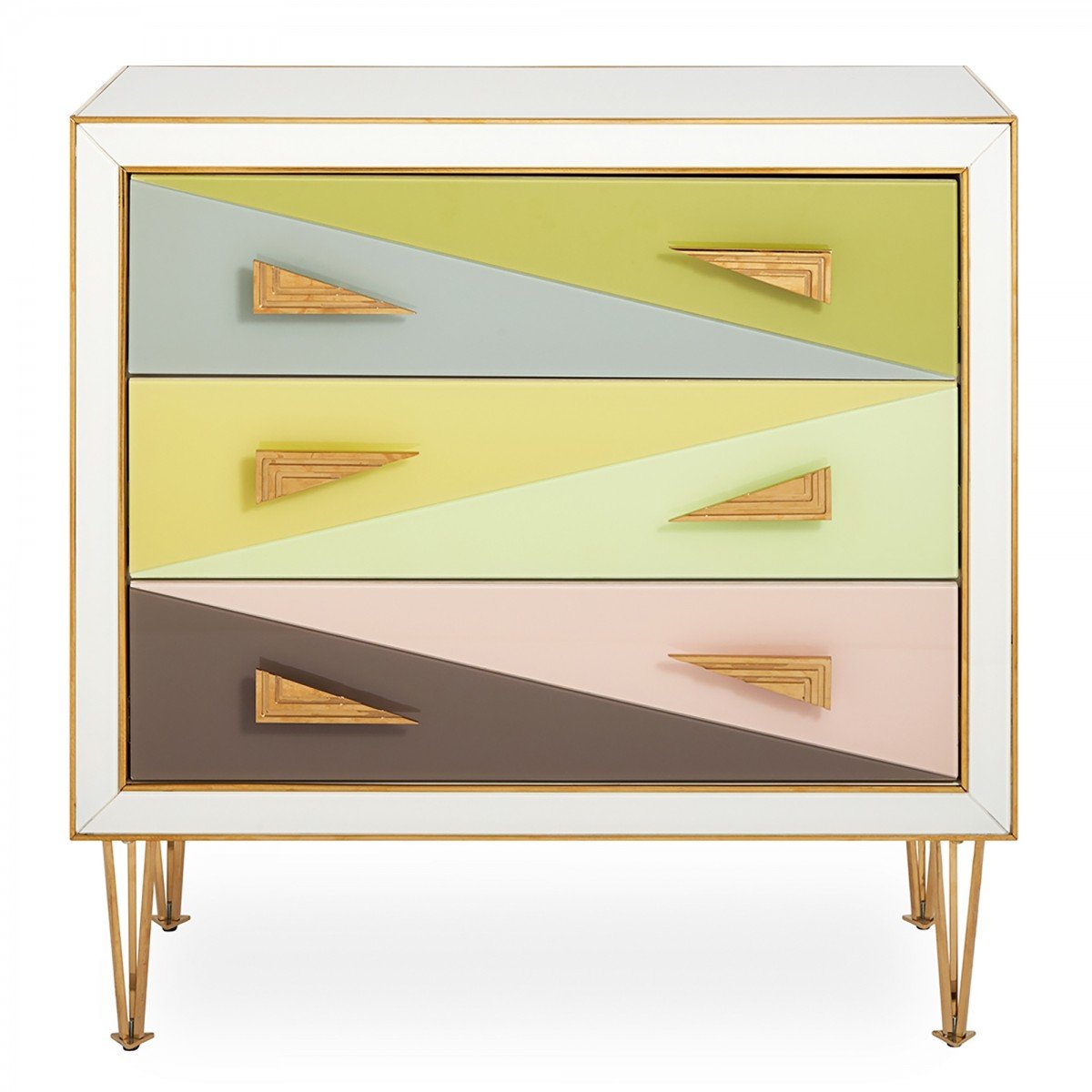 Комод Harlequin Three-Drawer Chest designed by Jonathan Adler