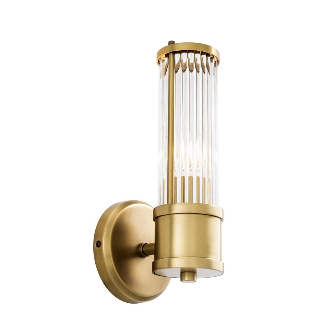 Бра Wall Lamp Claridges Single Brass