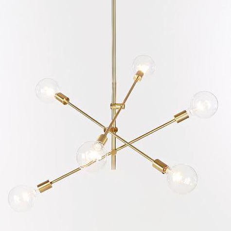 Люстра Cliff Pendant 6 плафонов