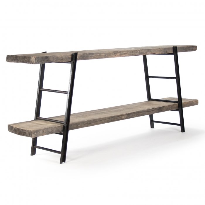 Стеллаж Industrial Iron Rustic Console