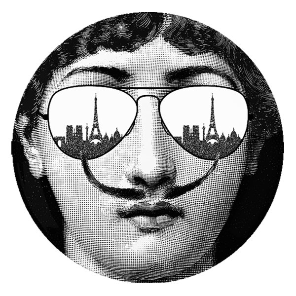 Декоративная тарелка Fornasetti 279 designed by Piero Fornasetti