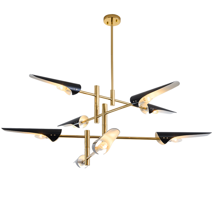 Люстра Sarus Mobile S 8 плафонов designed by DAVID WEEKS