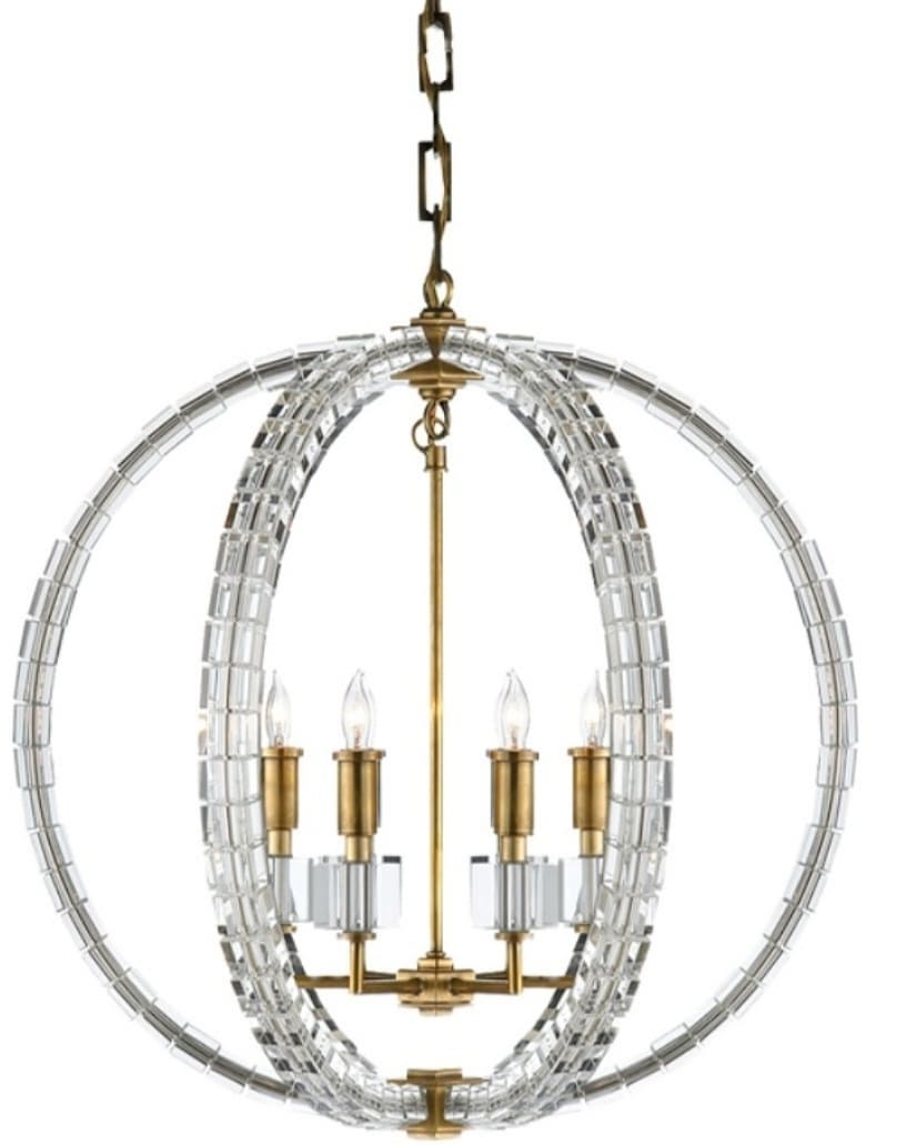 Люстра Visual Comfort Crystal Cube 4L