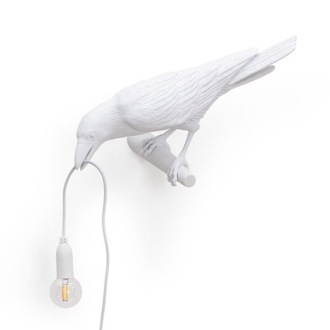 Бра Seletti Bird Lamp White Looking designed by Marcantonio Raimondi Malerba