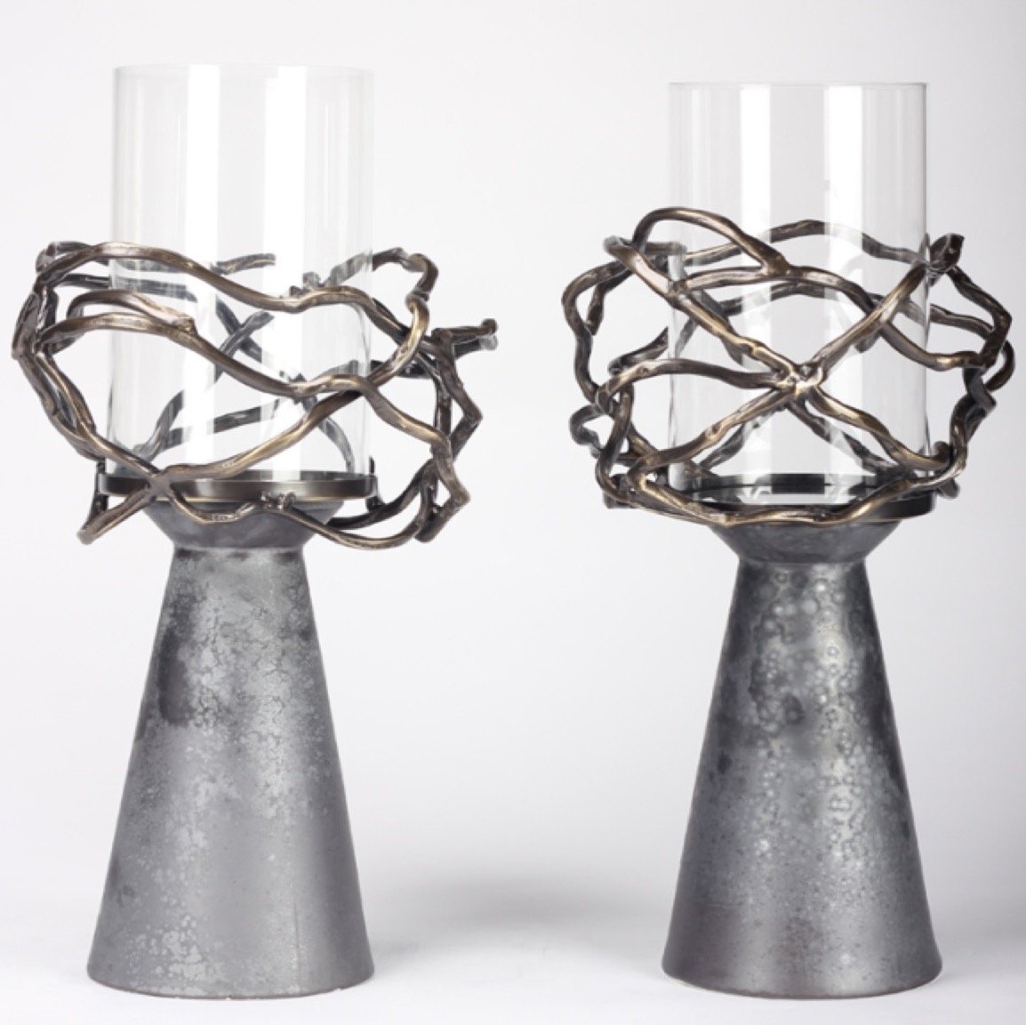 Подсвечник Rust Iron