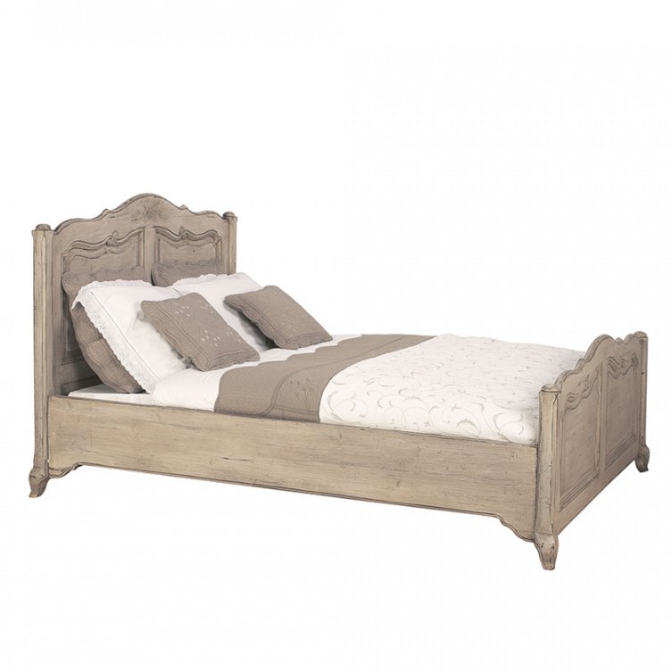 Кровать Provence LIT GRIS ARGENTE CHATEAU