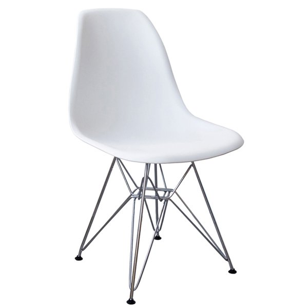 Стул Eames DSR Белый designed by Charles and Ray Eames in 1948