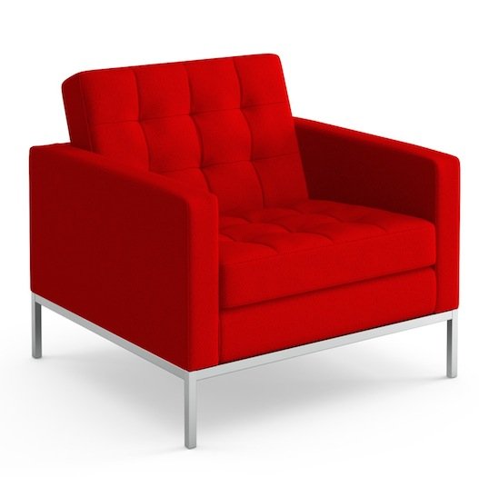 Кресло Knoll Lounge Chair designed by Florence Knoll in 1954