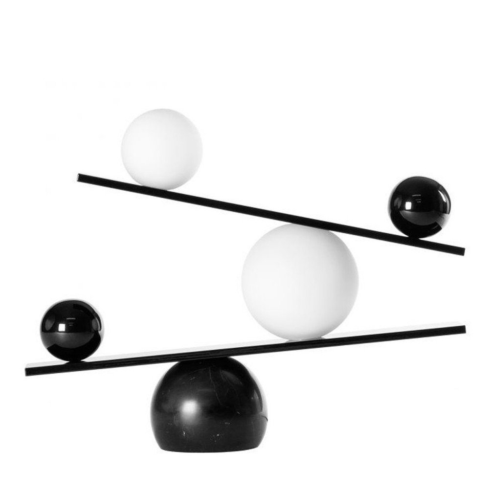 Настольная лампа BALANCE by oblure черный цвет