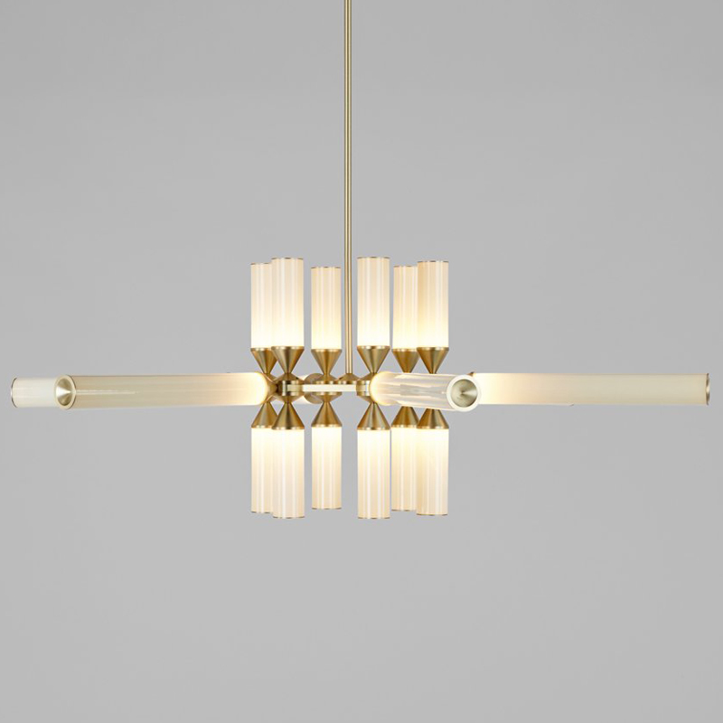 Люстра roll and hill Castle 18-01 Brass designed by Jason Miller