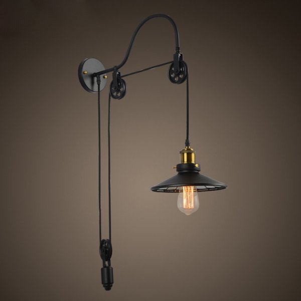 Бра Cone 20th c.Factory filament Bra Reflector