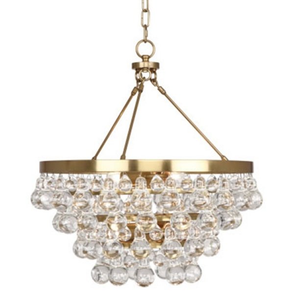Люстра Robert Abbey Bling Chandelier Antique Brass designed by Jonathan Adler