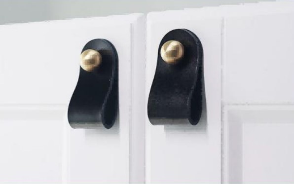 Мебельная ручка HOME DECO Leather Pulls QS-HK0046