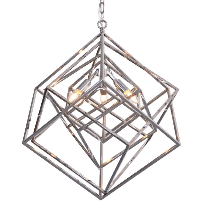 Подвесной светильник Lantern Matrix Nickel