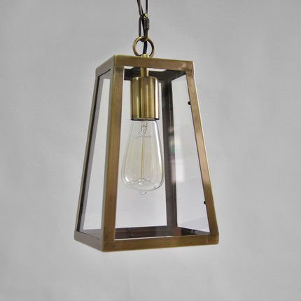 Люстра Loft Industrial Ortogonal pendant Brass