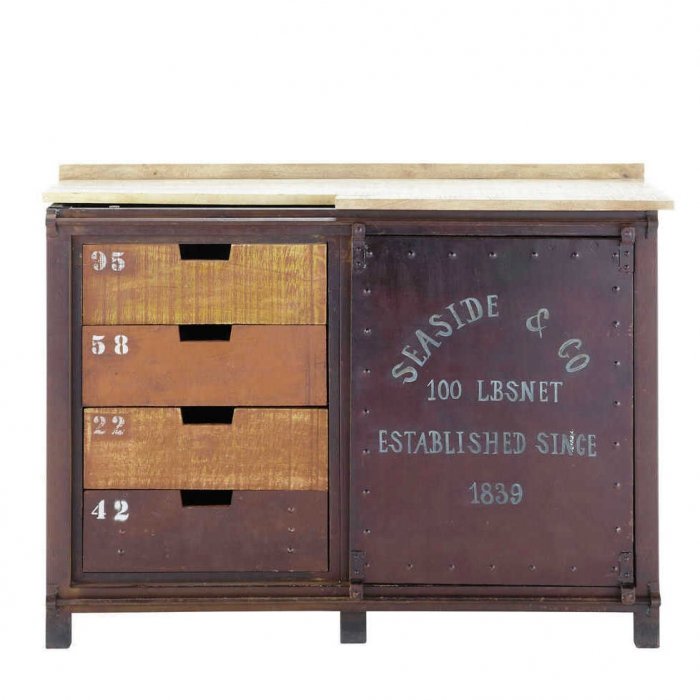 Буфет Industrial Rust Iron Buffet