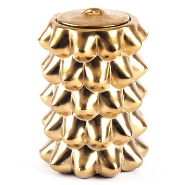 Ваза Jonathan Adler GEORGIA VASE gold designed by Jonathan Adler