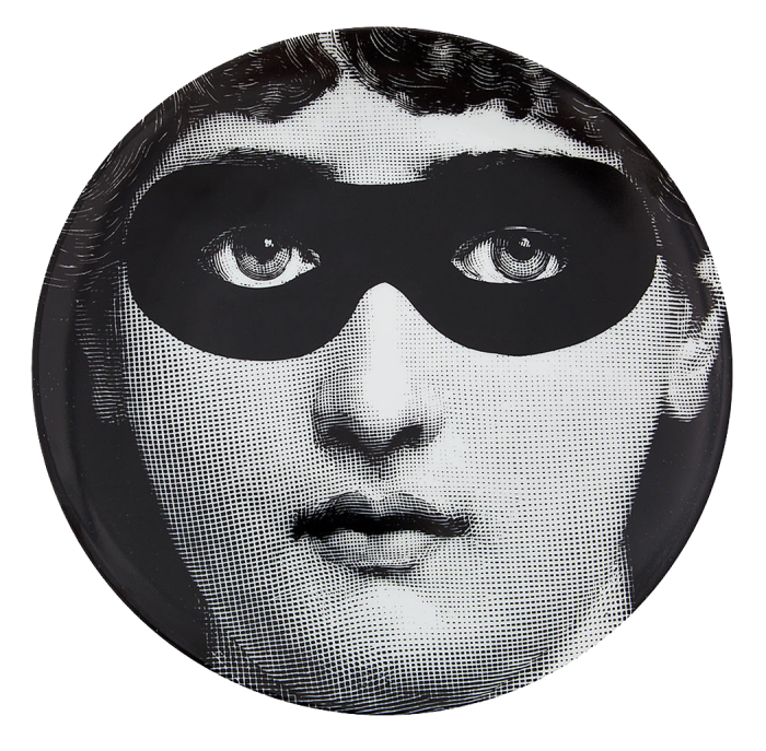 Декоративная тарелка Fornasetti 022 designed by Piero Fornasetti