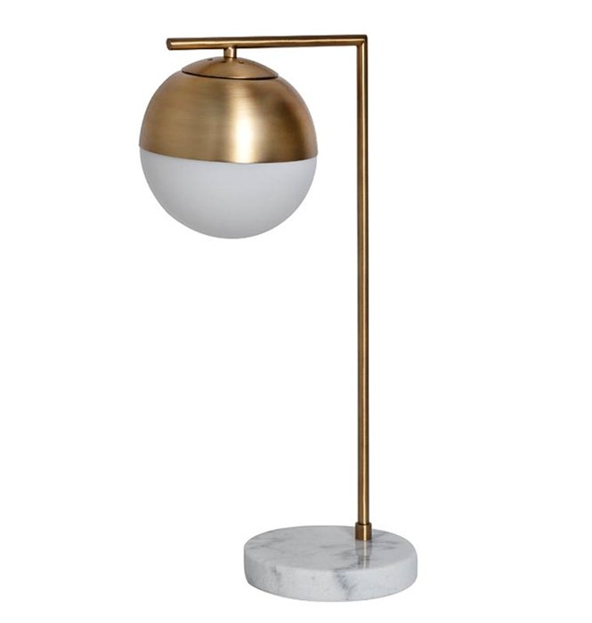Geneva Glass Table Lamp Globe