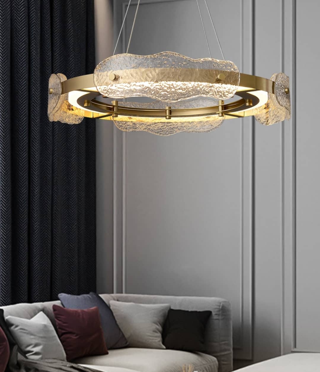 Люстра INDIGO WAVE