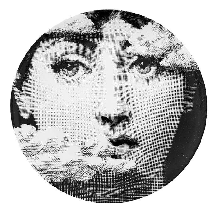Декоративная тарелка Fornasetti 139 designed by Piero Fornasetti