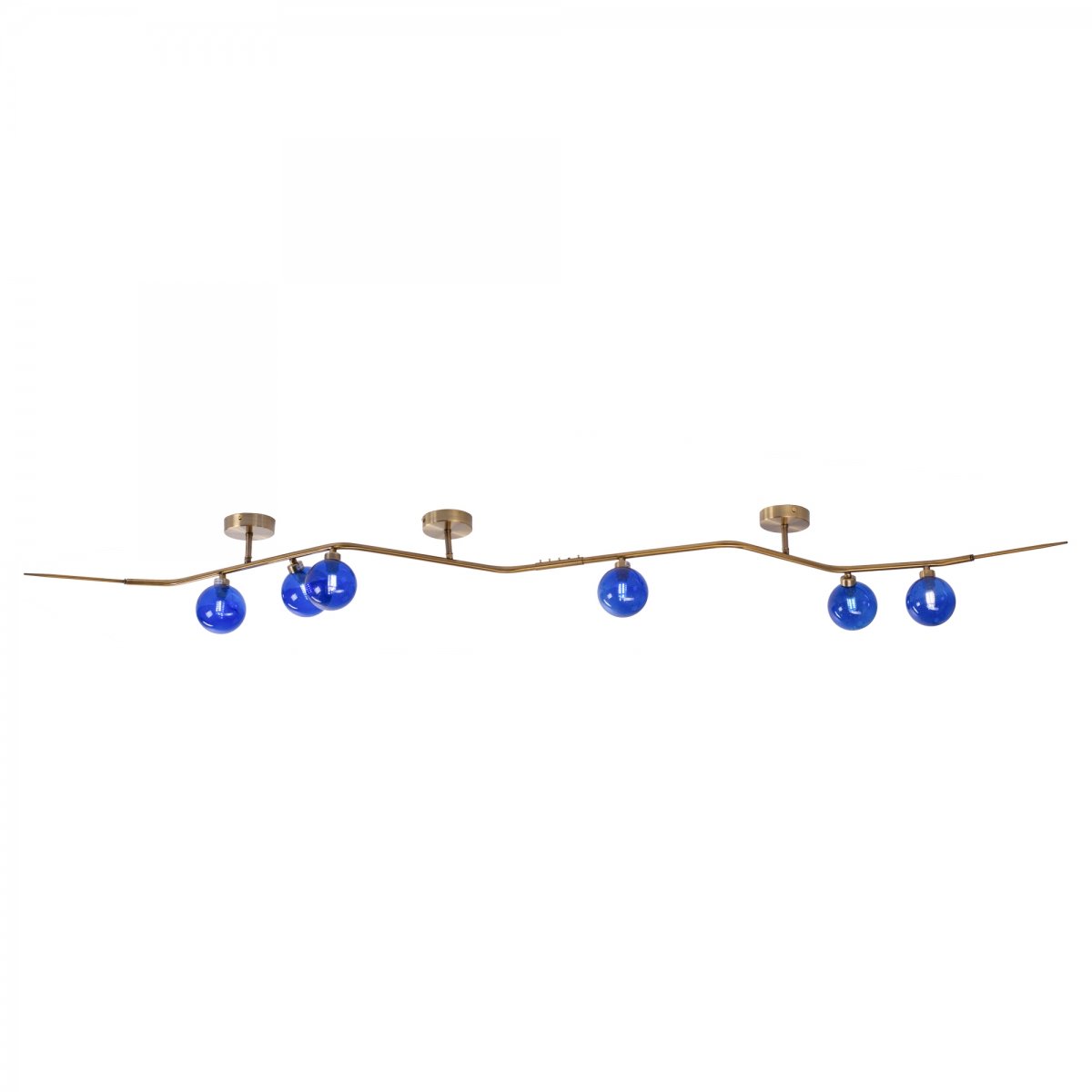 Бра Lindsey Adelman Cherry FLUSH MOUNT Wall Lamp blue