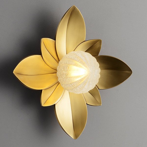 LOTUS Wall Lamp II Бра форме листьев лотоса
