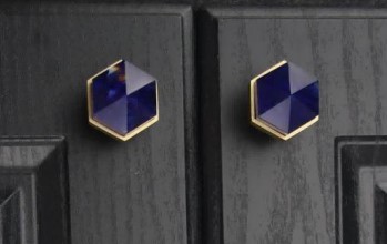 Мебельная ручка HOME DECO Crystal QS-HK0105-DB