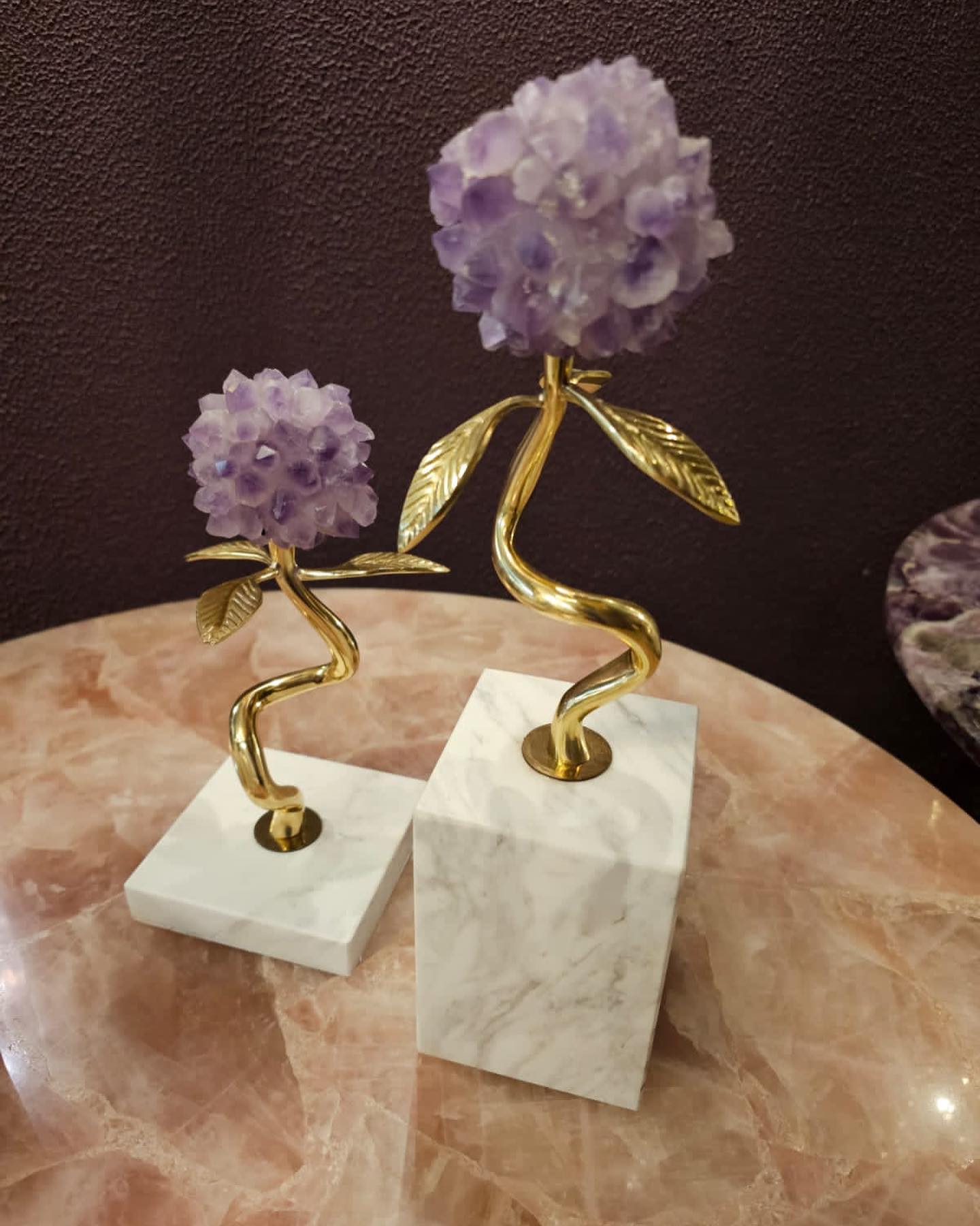 Статуэтка Танцующие цветы из аметиста