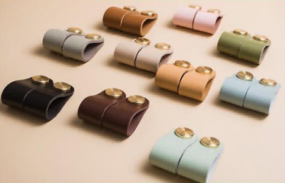 Мебельная ручка HOME DECO Leather Pulls QS-HK0045