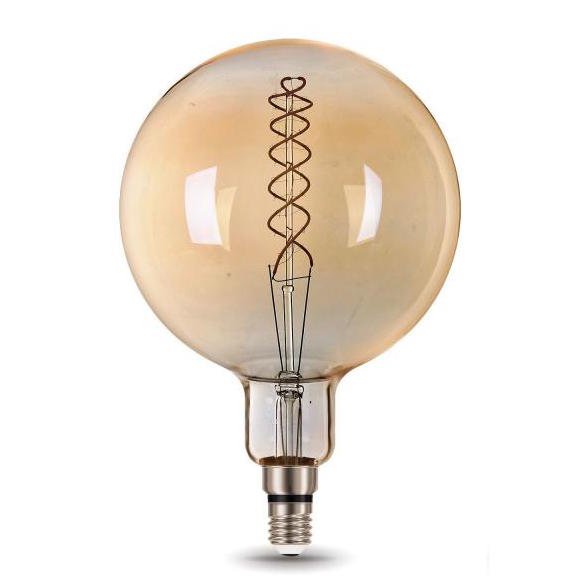 Большая декоративная колба #3 LED Е27 8W теплый свет